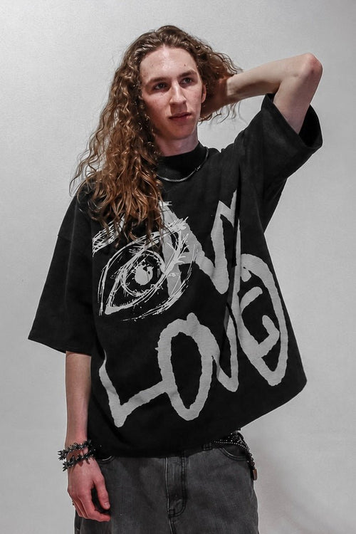 HE'S UNDNE Charcoal Gospel Tee "TYAAN TOUCH" - UNDONE
