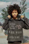 UNDNE EPHESIANS 1:19 CHARCOAL HOODIE - UNDONE